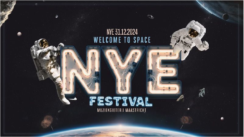 NYE: Welcome to space cover