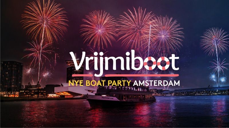 Vrijmiboot NYE Boat Party - Amsterdam  cover