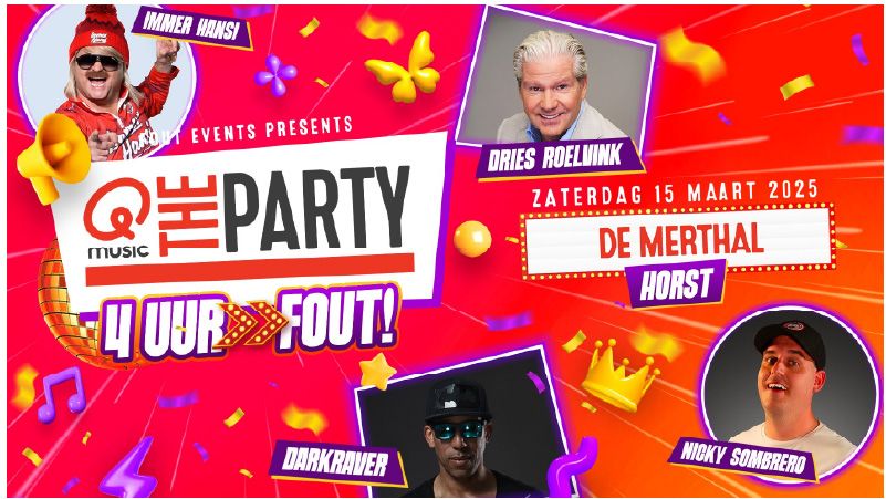 Q-Music the Party FOUT - Horst XXL  cover