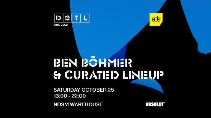 DGTL ADE Presents Ben Böhmer & More cover