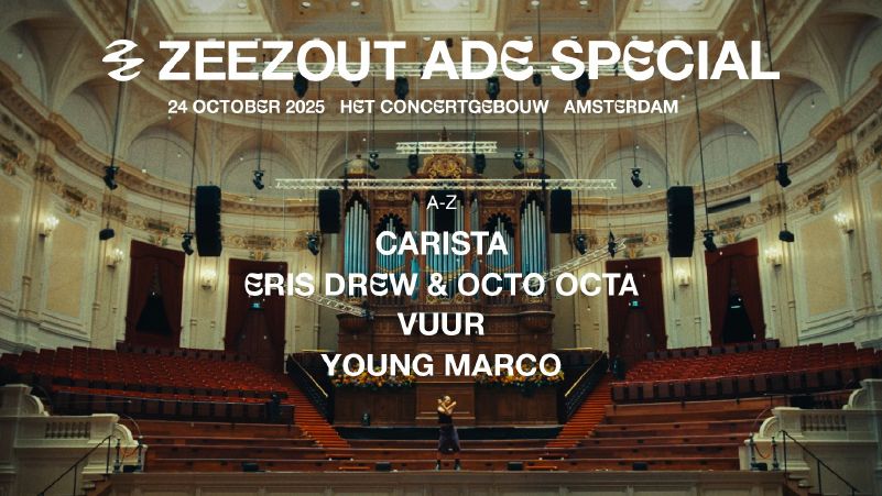 ZeeZout ADE Special Concertgebouw cover