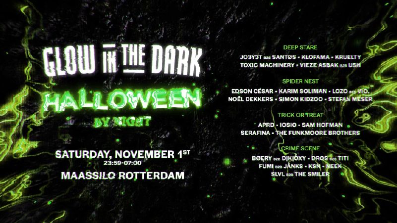 Glow in the Dark Halloween Special at night cover