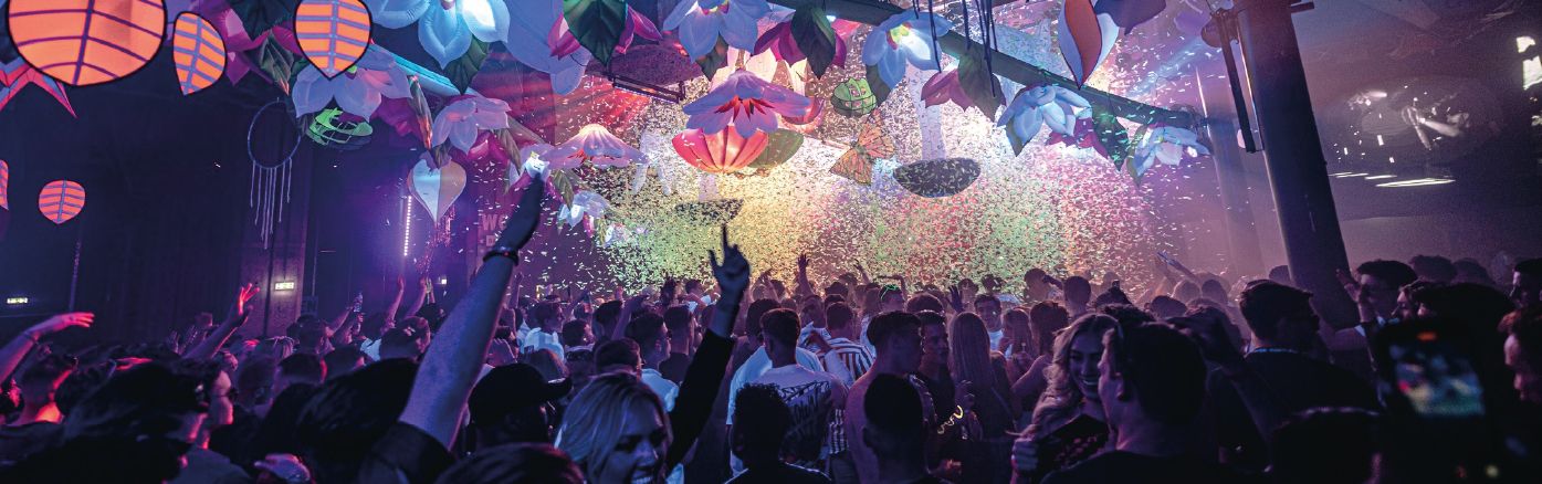 Glow in the Dark Halloween Special at night header