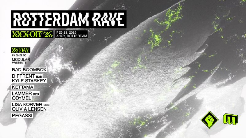 Rotterdam Rave Kick-Off By Day 'Modular presents' cover