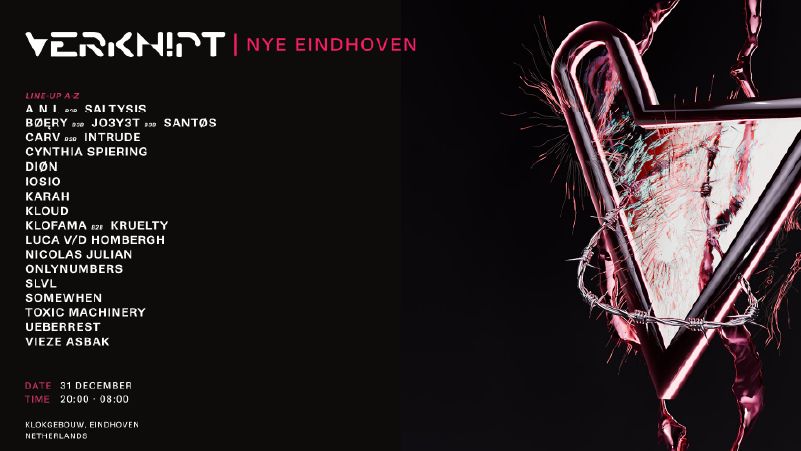Verknipt NYE - Eindhoven cover