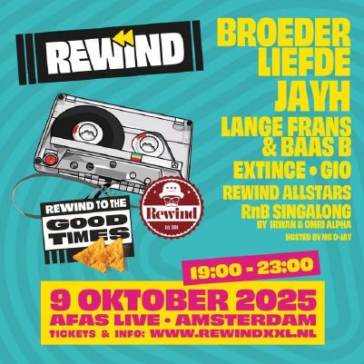 Rewind XXL - AFAS Live cover