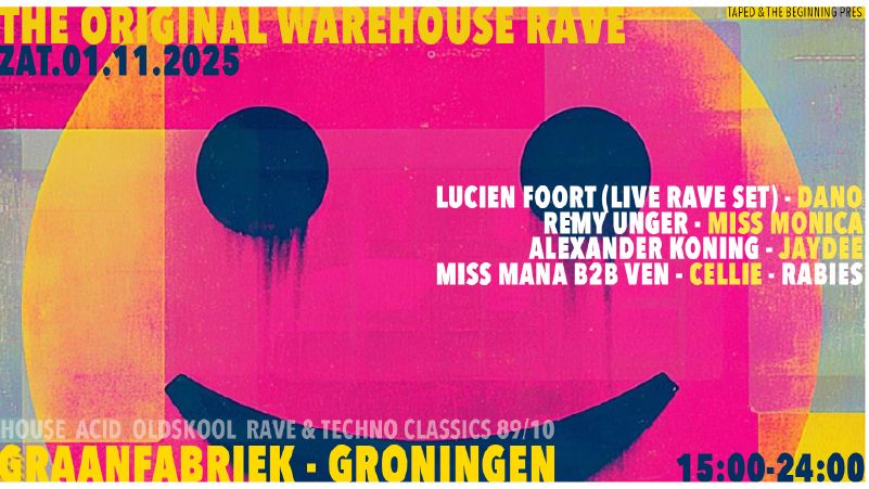 The Original Warehouse Rave cover