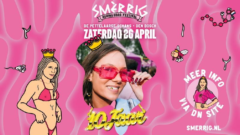 SMÈRRIG Koningsdag cover