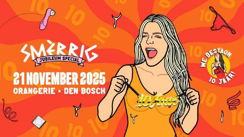 Smerrig 10 Jaar Jubileum cover