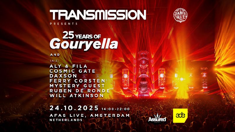Transmission presents 25 Years of Gouryella cover