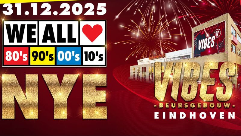 We All Love 80’s 90’s 00’s 10’s NYE - Eindhoven cover