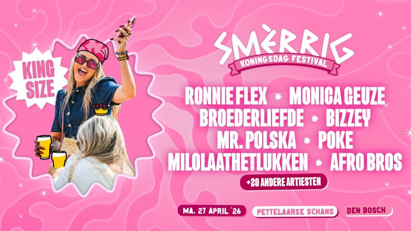 SMÈRRIG Koningsdag cover