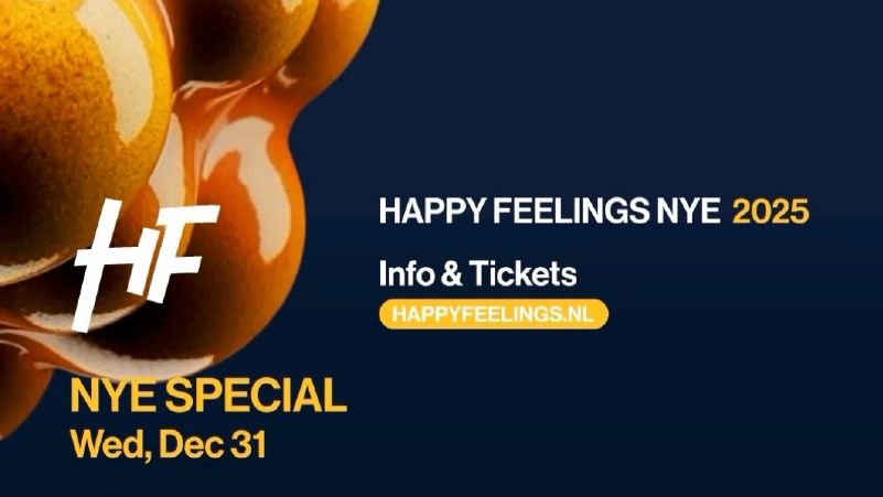 Happy Feelings NYE - Utrecht cover