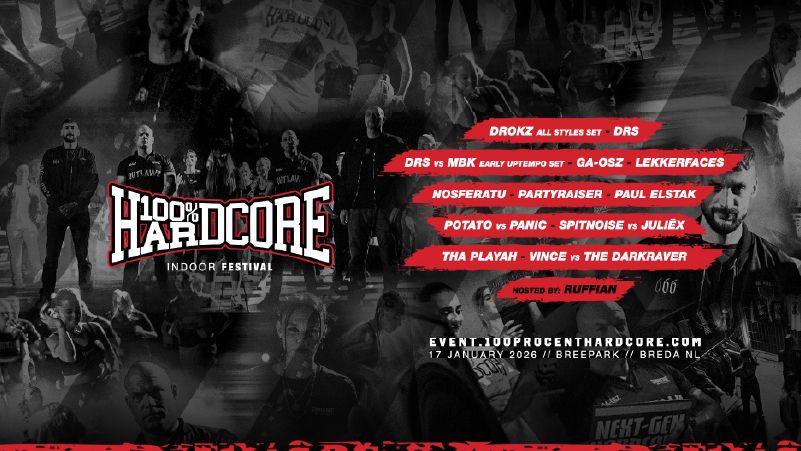 100% Hardcore Indoor Festival cover