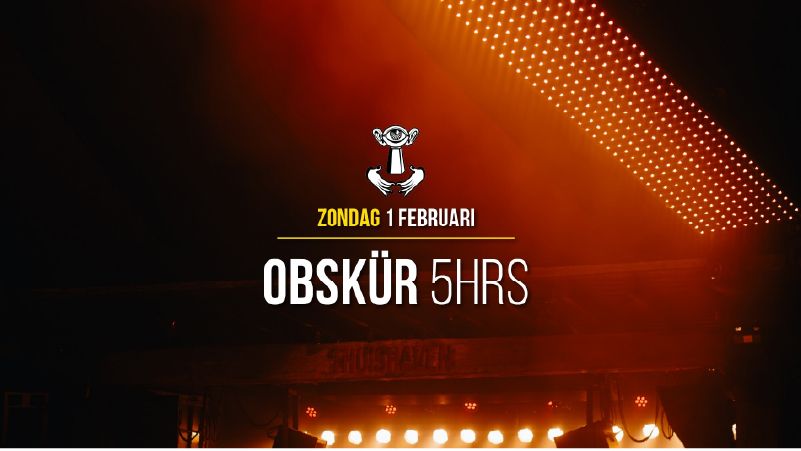 Thuishaven x Obskür 5HRS & more cover