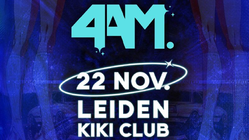 4AM. Leiden cover