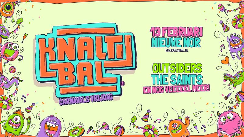 Knaltibal x Carnavalsvrijdag cover