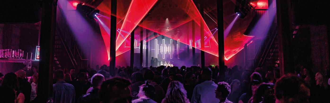 Grotesque Revival Party header