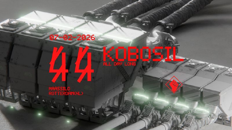 44 x Rotterdam Rave Kobosil All Day Long cover