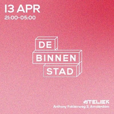 De Binnenstad | 2 jarig bestaan cover