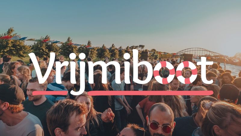 Vrijmiboot koningsnacht - Amsterdam cover