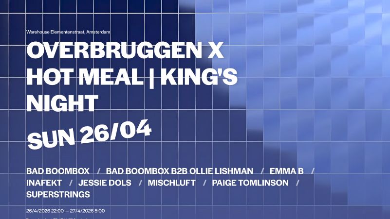 Overbruggen x Hotmeal Kingsnight cover