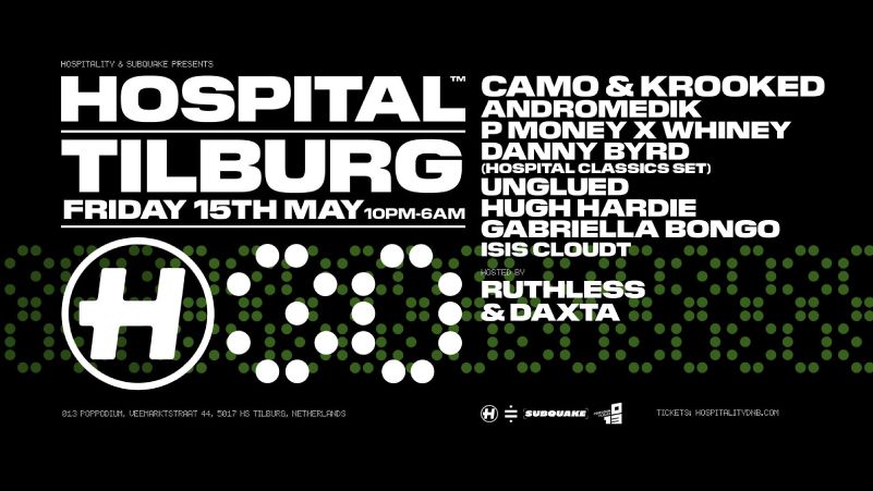 Subquake x Hospitality cover