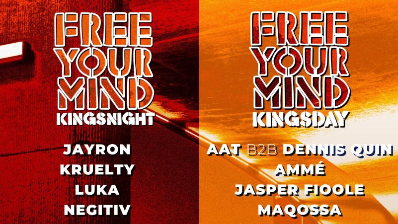 Free Your Mind Kingsday Arnhem  cover